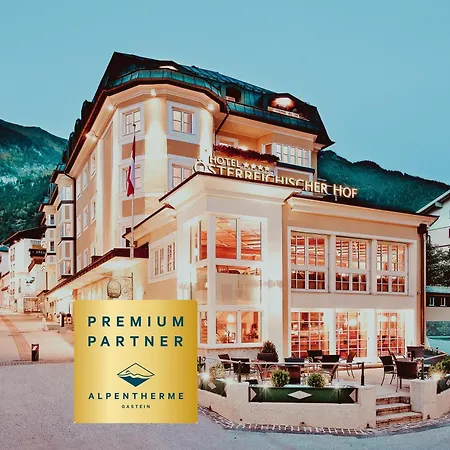 Hotel österreichischer Hof-im Bademantel Direkt In Alpentherme Bad Hofgastein